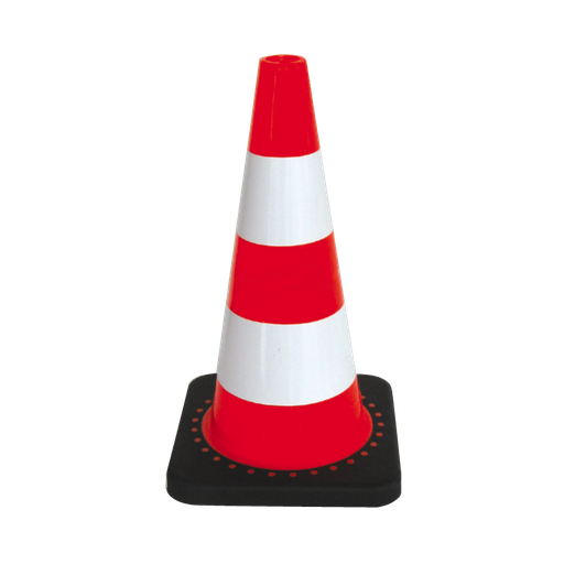 Cône de signalisation avec base lestée