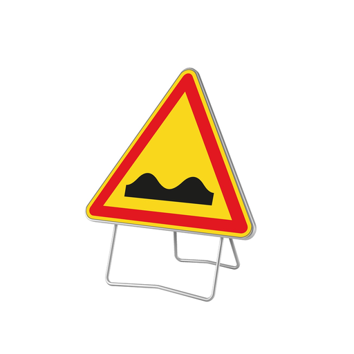 Panneau temporaire Cassis ou dos d'âne - AK2