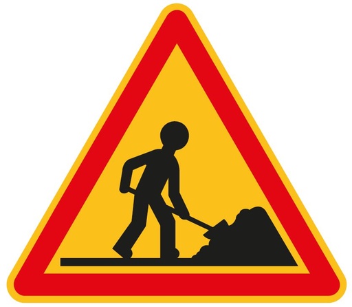 Panneau temporaire Travailleur - AK5