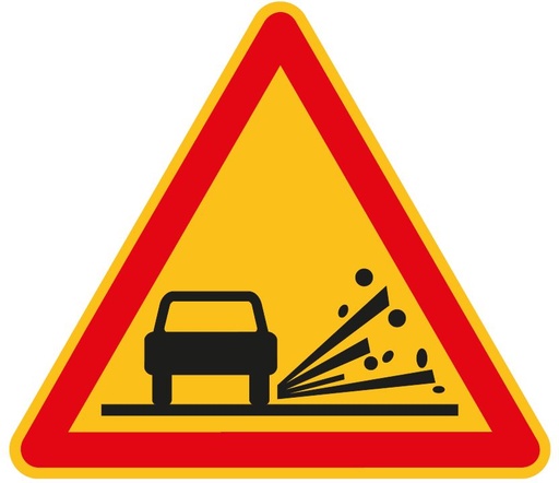 Panneau temporaire Gravillons - AK22