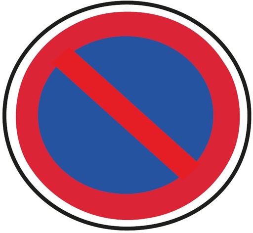 Panneau temporaire Stationnement interdit - BK6A1