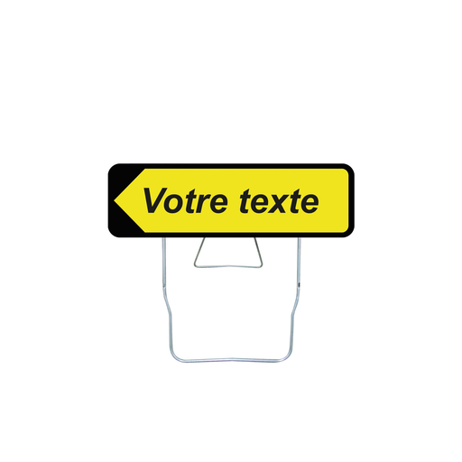 Panneau temporaire déviation personnalisable - KD21