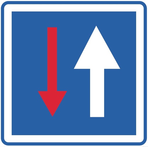 Panneau temporaire Priorité de passage - CK18