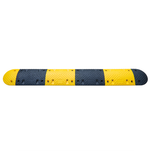 Ralentisseur passe-cable jaune et noir H7 cm
