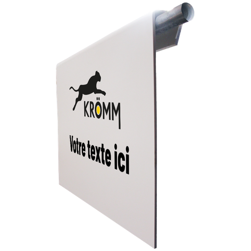 [03-PPP-3] Panneau publicitaire pour pose sur barrière