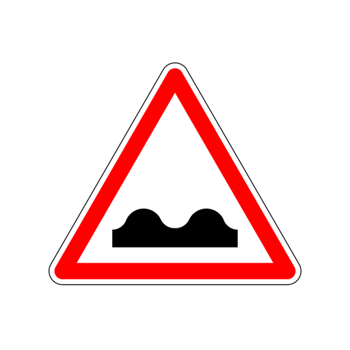 Panneau permanent Cassis ou dos d'âne - A2A