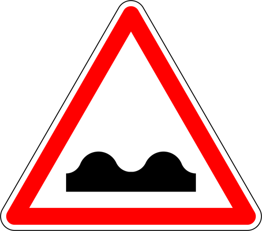 Panneau permanent Cassis ou dos d'âne - A2A