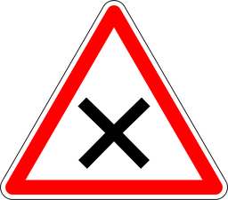 Panneau permanent Cédez le passage à l'intersection - AB1