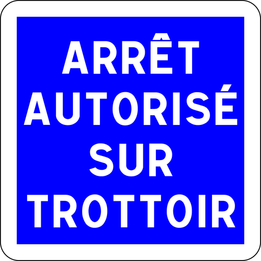 Panneau permanent Indications diverses - C50