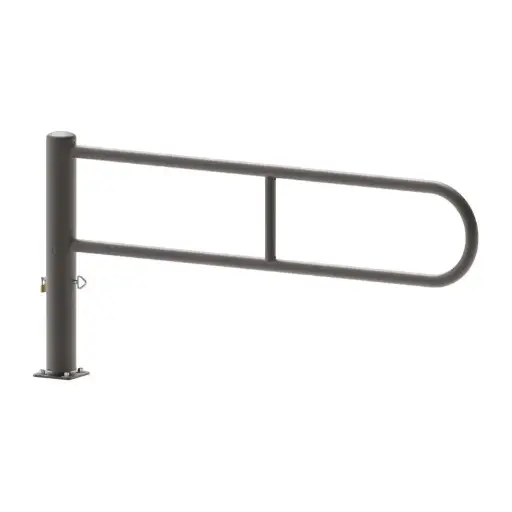 Barrière tournante laquée