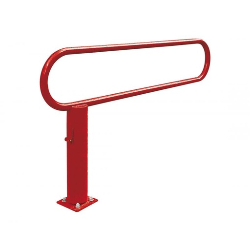 Barrière tournante laquée