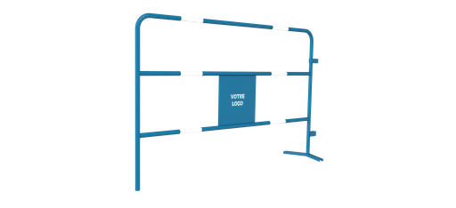 Barrière TP personnalisée avec découpe laser