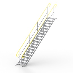 [16-ESCAPASS-07-18] Escalier-passerelle Polyaxess® 18 marches