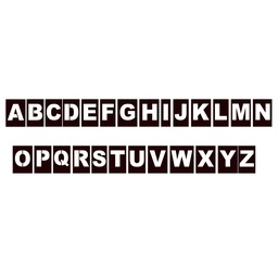 [05-LCM-1] Pochoir lettre Alu dibond