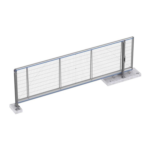 Portail coulissant autoportant