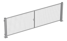 [02-PTB-5] Portail barreaudé 6 x ht 2 m