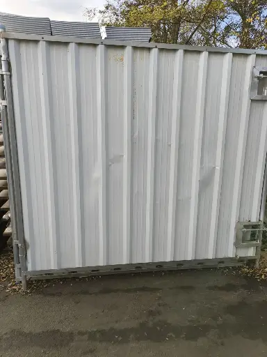 [02-PTB-1#DECLASS] Portail bardé double-battant 4,2 m déclassé