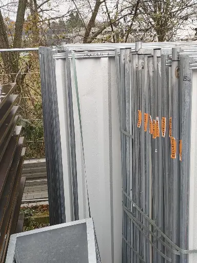 [02-CBM-2#DECLASSE] Clôture bardée blanche 2,2 m x 2 m (déclassée)