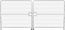 [02-PGR-1] Portail de chantier grillagé battant 4,2 m