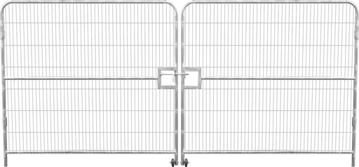 [02-PGR-1] Portail de chantier grillagé battant 4,2 m