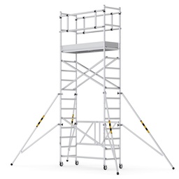 Échafaudage pliant aluminium "Polytube P"