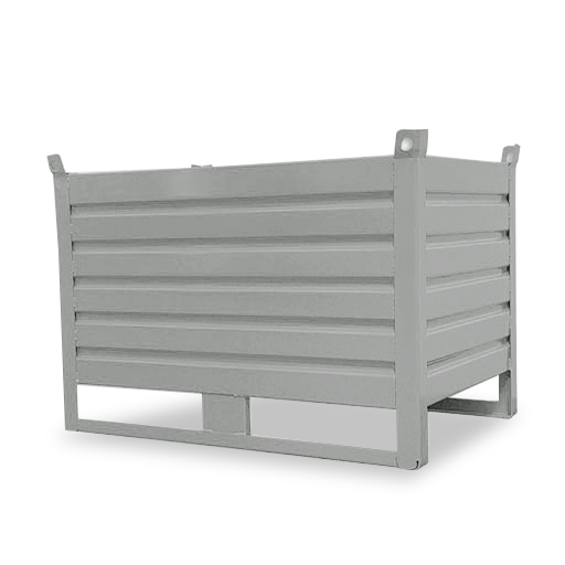 Panier de stockage en tôle pleine  1000 kg