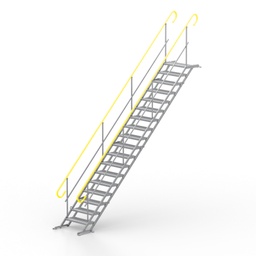 [16-ESCAPASS-10-18] Escalier-passerelle Polyaxess® 18 marches