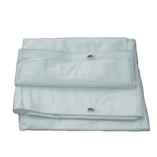 Bâche de protection blanche