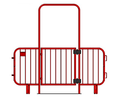 [02-BPP-01] Barrière de police avec portillon