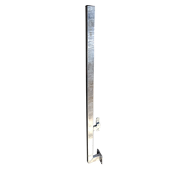 [16-PGC-TL] Poteau platine verticale pour garde-corps grillagés
