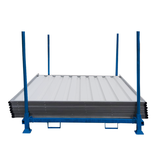 Rack de rangement horizontal pour clôtures bardées