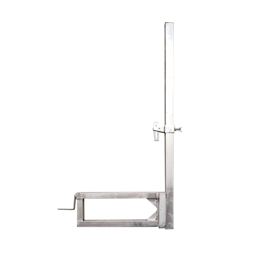 [16-PPM-01] Poteau pince voile pour garde-corps grillagés