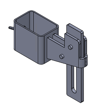 [16-CGS-01] Bloqueur coulisseau pour garde-corps grillagé