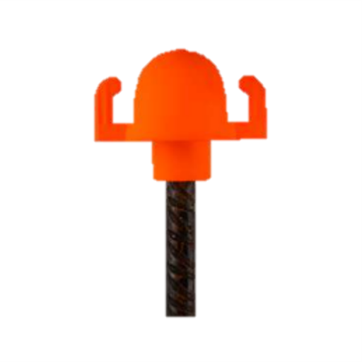 [01-EMB-02] Embouts de sécurité pour piquets avec crochets (sac de 100)