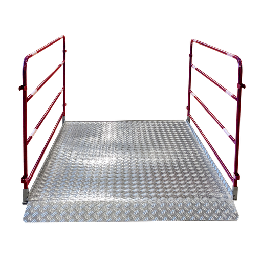 [16-PPR-01] Passerelle piétons PMR en aluminium PolyAxessⓇ
