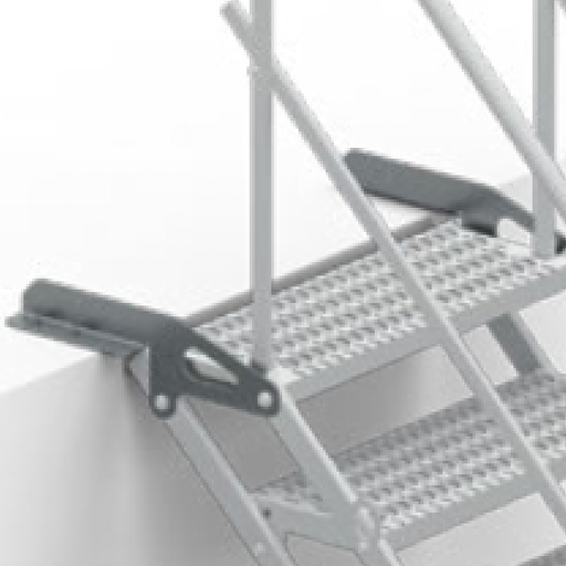 [16-ESCA-PA] Pieds d'appui haut pour ESCAPASS, nivelant la dernière marche