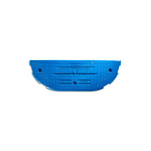 [01-PFV-02] Elément d'extrémité pour plaque de passage véhicules lourds [1500 x 500 mm]