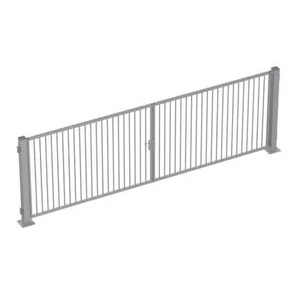 [02-PTB-5] Portail barreaudé 6 x ht 2 m