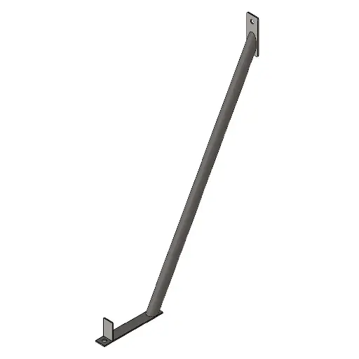 [02-JDF-4] Jambe de force pour clôture hauteur 1m