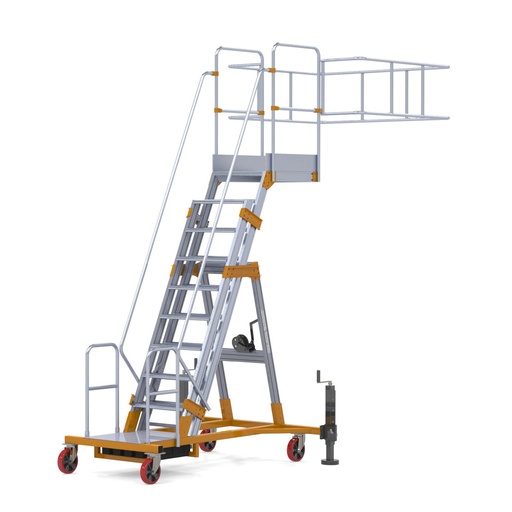 [16-PGH-25] Plateforme roulante déportée réglable en hauteur PolyaxessⓇ