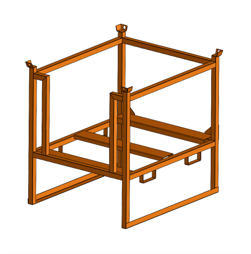 [17-RIBC-EA] Support pour cuve IBC