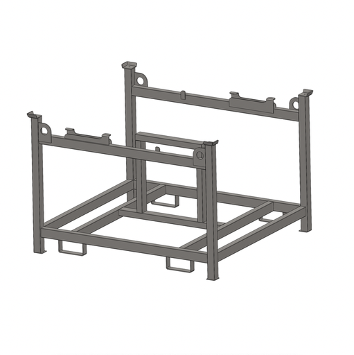 [17-RTS-PFV] Rack de transport et stockage pour pont lourds en composite