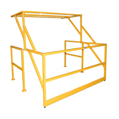 Barrière écluse basculante