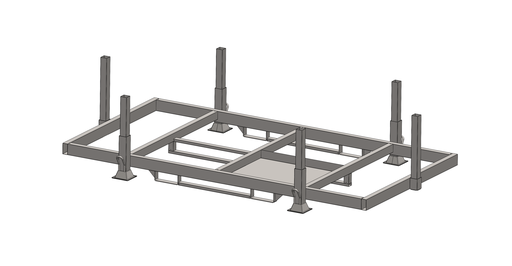 [17-RTS-PRC12] Rack de stockage pour plaques de protection des sols PRC-12 KliftⓇ