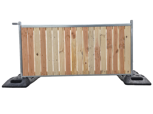 [02-CBB-1] Clôture de chantier bois Dim 2 x 1 m