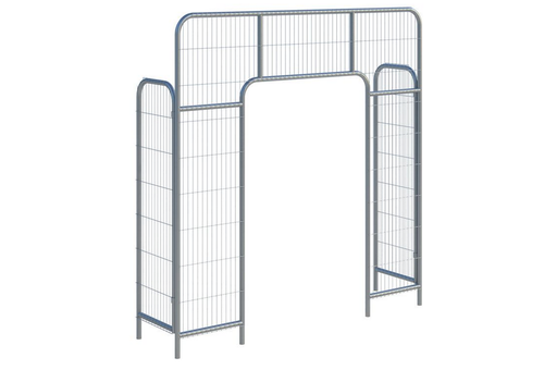 Portique de sécurité pour entrée de chantier RempartⓇ Déclassé