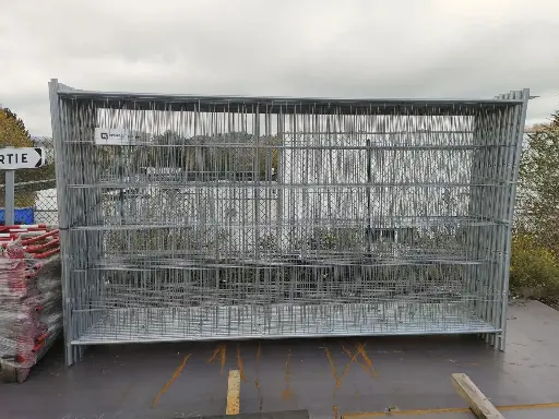 [02-CG-2#DECLASSE] Clôture Grillagée Renforcée 4 tubes haute qualité Rempart® 3,5x2m  Déclassé