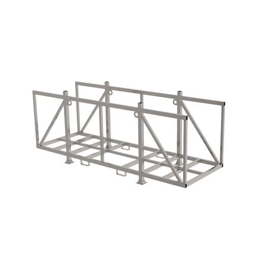 Rack de stockage renforcé grande longueur - 3 mètres - ouvert