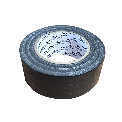 [17-RUB-TN] Ruban adhésif toile noire 48 mm x 50 m