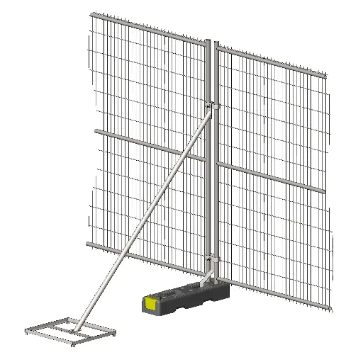 [02-JDF-AS] Jambe de force XL avec support pour lestage